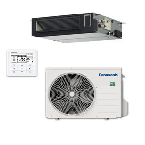 Panasonic NX 10kW Adaptive Ducted - Mid Static - Compact Single Fan Reverse Cycle Inverter