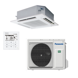 Panasonic NX 7.1kW 4-Way Cassette Reverse Cycle Inverter Compact Single Fan