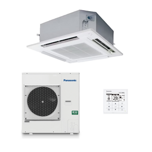 Panasonic NX 7.1kW 4-Way Cassette - Reverse Cycle Inverter Deluxe Fan