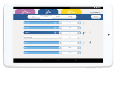 Advantage Air MyAir Series 5 Zone Control