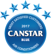 Canstar Blue’s 2017 customer satisfaction review for air conditioners